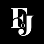 Field of Jack logo monogram 'FJ' in white on a black background